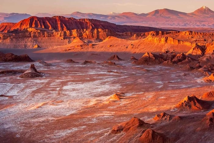 San Pedro de Atacama: Atardecer en el Valle de la Luna