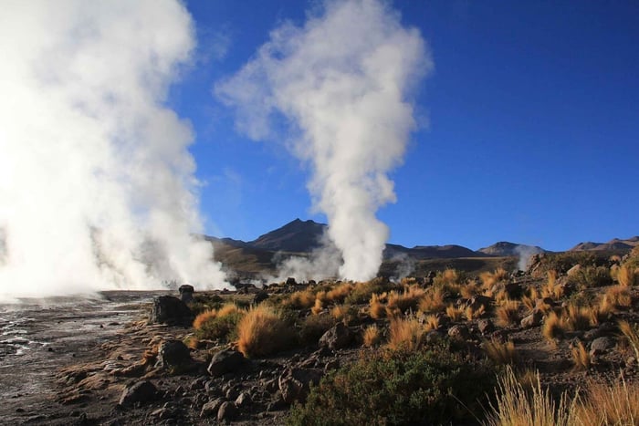 San Pedro de Atacama: Tatio Geysir ja Machuca Tour