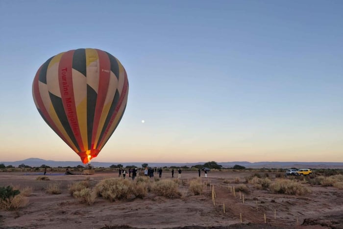 San Pedro de Atacama : expérience en montgolfière captive