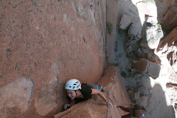 San Pedro de Atacama: Traditionell/sportklättring på klippa – Vibra Andina