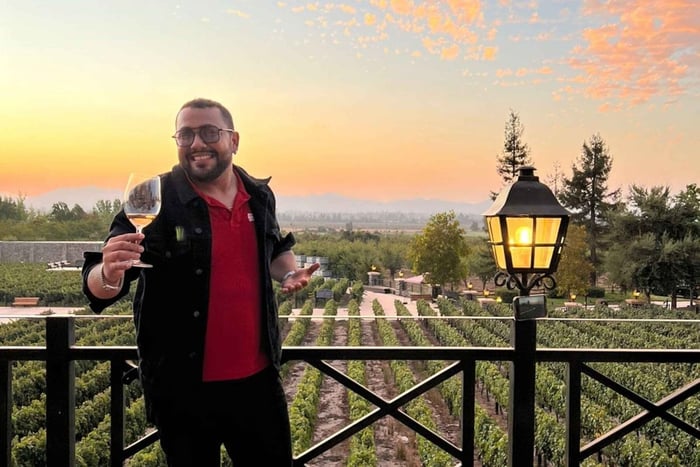 Santiago: Alyan Winery Sunset med vinsmaking og middag
