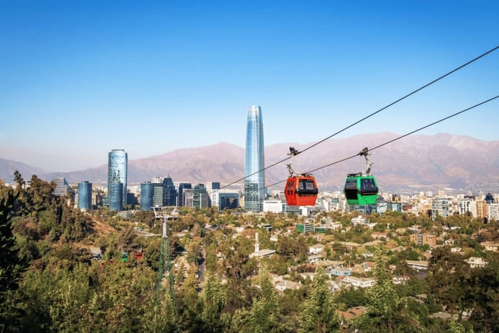 Santiago : Billet d'entrée pour le téléphérique