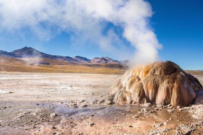 Gayser de Tatio - rundtur : San Pedro de Atacama - Chile