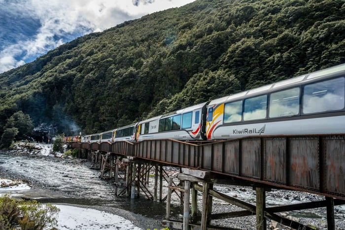 Excursión a Arthur's Pass desde Christchurch en el TranzAlpine CHC-GRZ