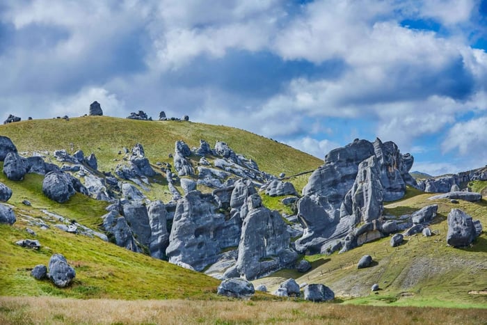 Tour de 1 día por la colina del castillo, el paso de Arthur y los Alpes del Sur