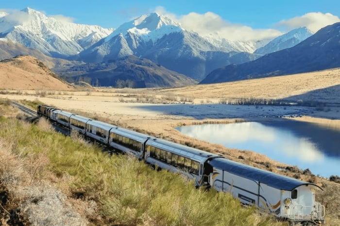 Depuis Christchurch : parc national d'Arthur's Pass et train TranzAlpine
