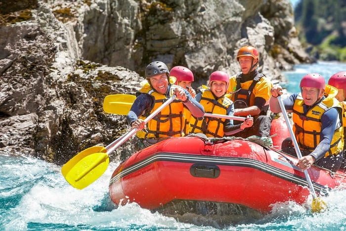 Hanmer Springs: aventura de rafting en la garganta de Waiau
