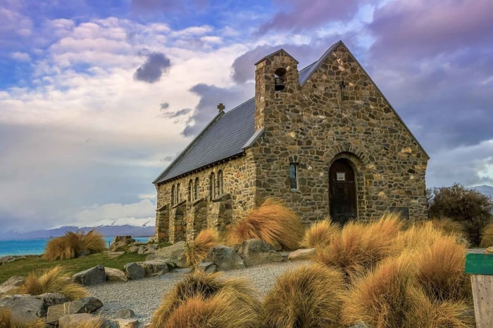 Del monte Cook a Christchurch pasando por el lago Tekapo (recorrido de ida)