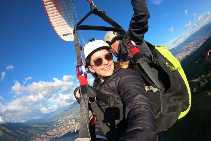 Bello: Paragliding in Medellín