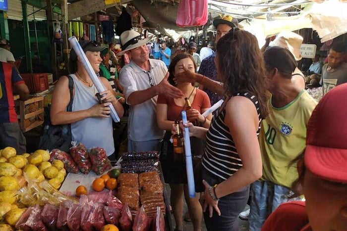 Cartagena: Bazurto lokal matmarked, vandringstur