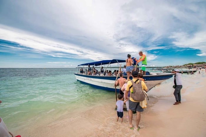 Cartagena de Indias: 2x1 bådtur til Rosario-øerne og Baru-øen