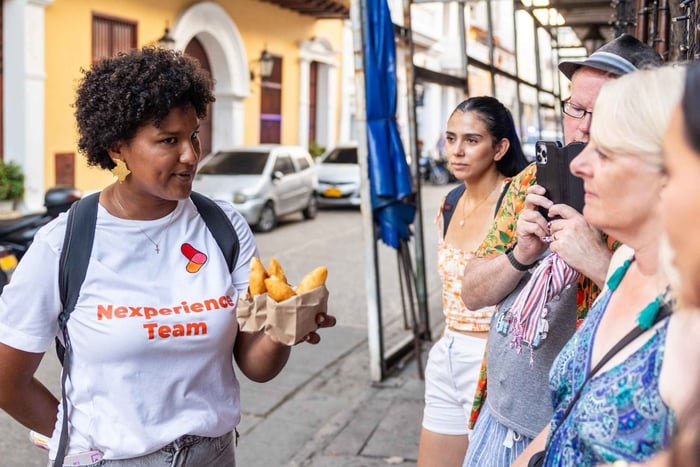 Cartagena: Tour guiado de comida de rua com degustações