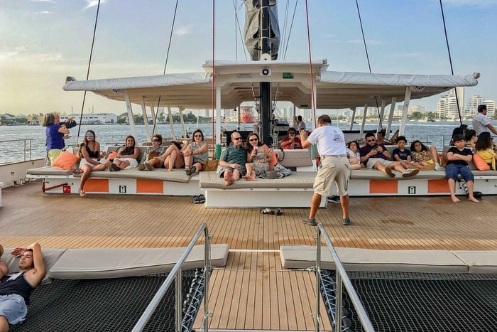 Cartagena: catamarantocht Rosario-eilanden met snorkelen.