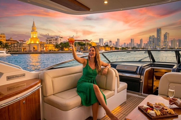 Cartagena Sunset Water City Sightseeing Tour