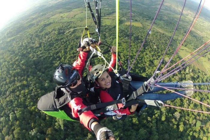 Curití Paragliding: Flight over the Guane territory & Chicamocha Canyon