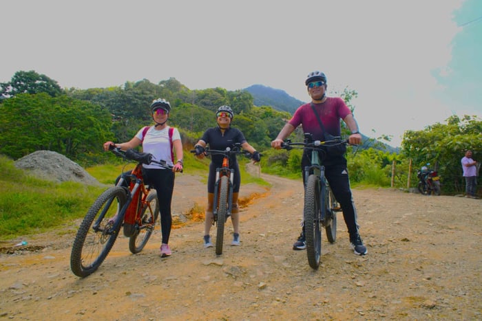 E-biketour ‘Paradise Road’, uitzichtspunt, Hacienda El Paraíso