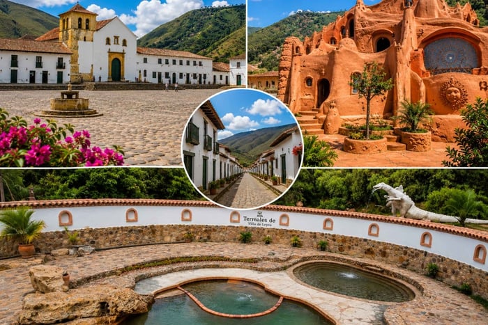 ✨ Fra Bogotá: Villa de Leyva, Casa Terracota og varme kilder