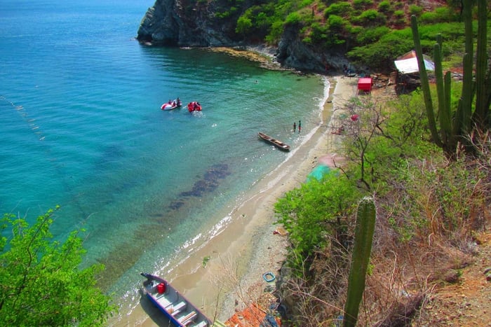 From Santa Marta: Sisiguaca Beach Hike with Snorkeling