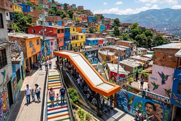 Medellín: wycieczka krajoznawcza po mieście, Comuna 13 i najważniejsze atrakcje turystyczne.