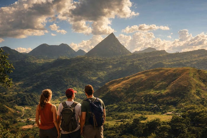 Medellín: Vaella Cerro Tusan luonnonpyramidin huipulle