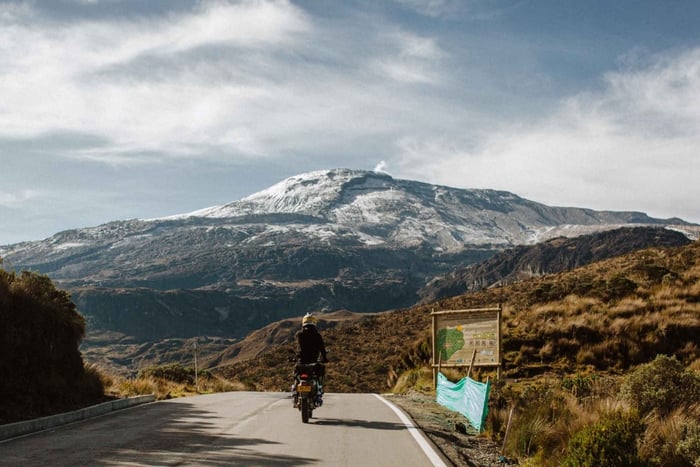 Medellín: Nevado del Ruiz 5-Day Volcano Motorcycle Tour
