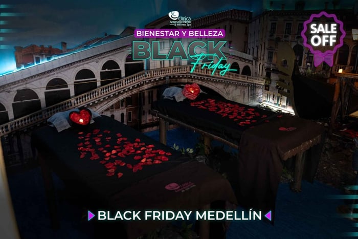 Medellín Spa: Venice Dreamscape Romantic Luxury Experience