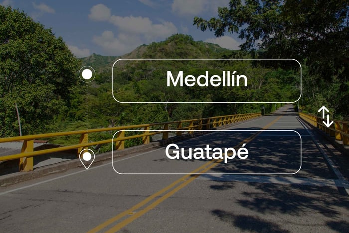 Medellín to or from Guatapé Private Transfer