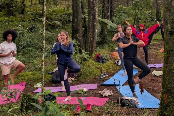 Private yoga and meditation class in Medellin