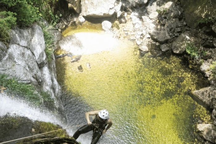 Santa Marta: Abseiluitdaging bij de Caiman-waterval
