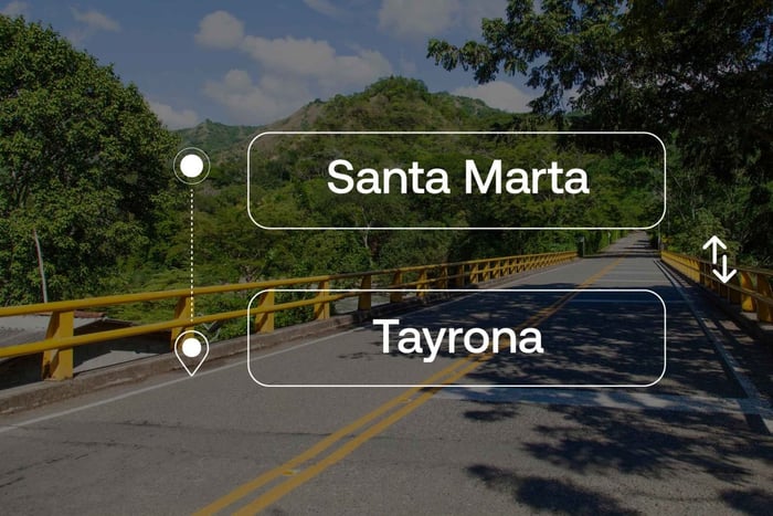 Santa Marta desde o hacia el Parque Tayrona Traslado Privado