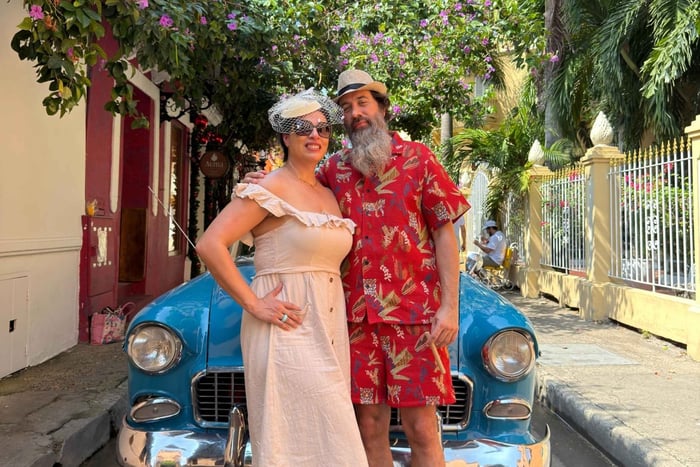 Take a ride in a vintage car and snap some photos in Cartagena de Indias