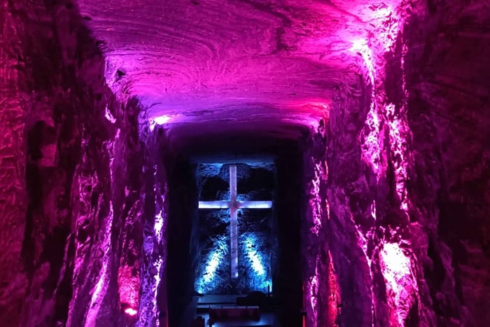 Wycieczka do Katedry Solnej w Zipaquirá z degustacją kawy i odbiorem.