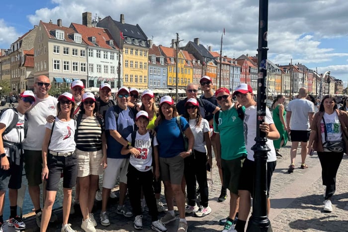 Copenhague : visite à vélo avec visite de Christiania pour les grands groupes