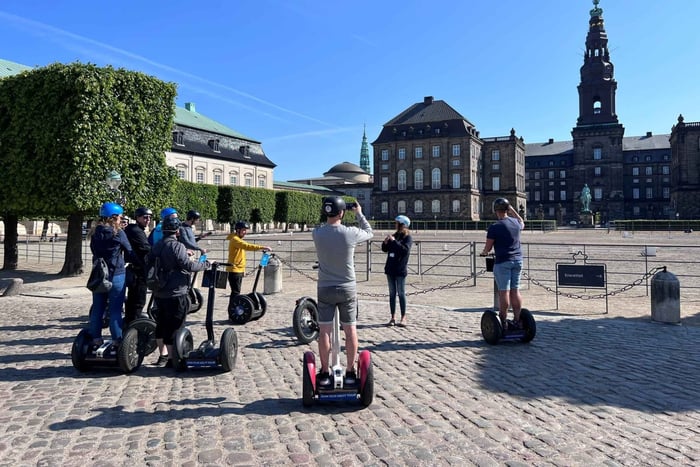 Kopenhaga: Wycieczka na segwayu z przewodnikiem City Highlights