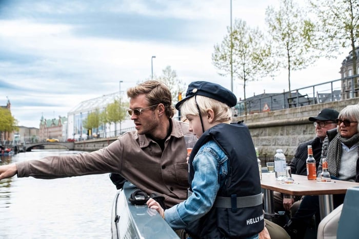 Köpenhamn: Kanalrundtur med eldriven båt och guide