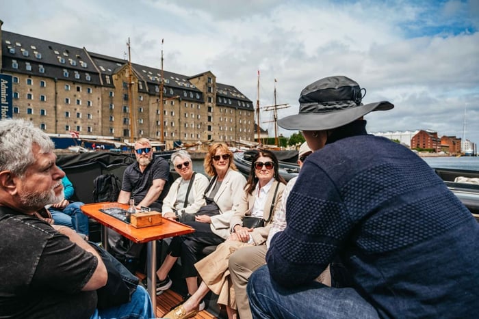 Copenhagen: Old Canals and Hidden Gems Social Boat Tour