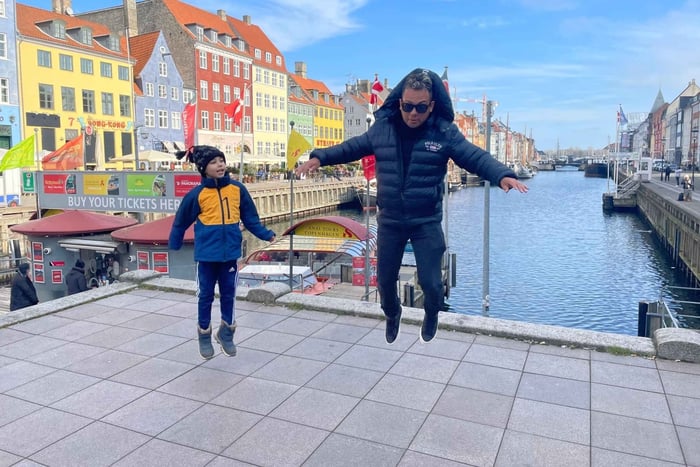 Copenhague : visite privée à pied de la ville avec billet pour une visite des canaux