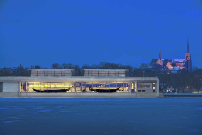 Dänemark: Eintrittskarte für das Wikingerschiffsmuseum
