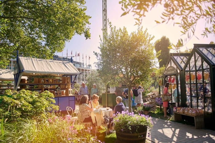 Kopenhagen: Tivoli toegangsbewijs Tuin- en bloemenfestival