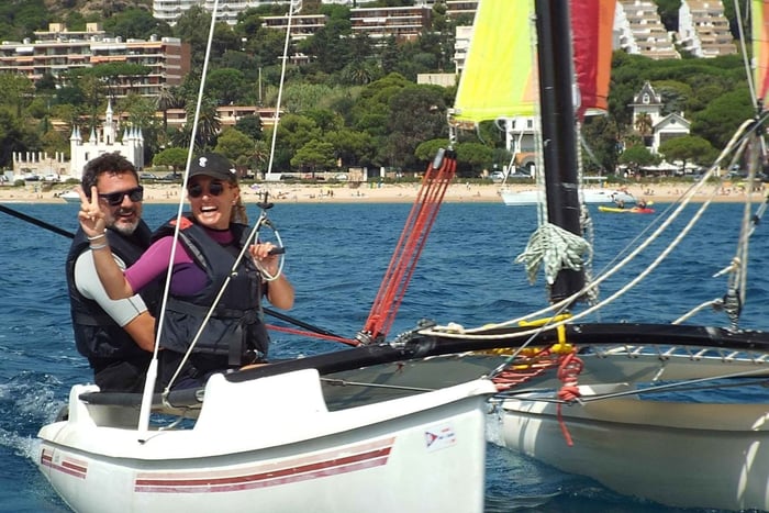 Costa Brava : cours de catamaran de 2,25 heures