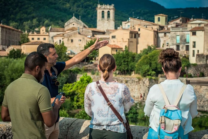 Desde Barcelona: Excursión de un Día a Pueblos Medievales