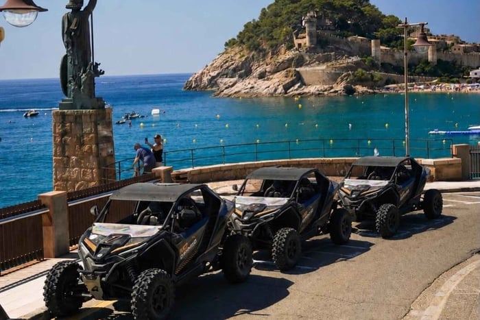 Lloret de Mar: 2-godzinna wycieczka krajoznawcza pojazdem buggy po Costa Brava i Tossie