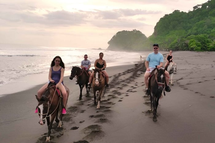 Parque Nacional Cahuita y paseo a caballo - Tour privado
