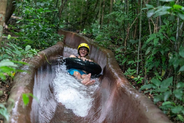 Costa Rica: langste en snelste verborgen junglewaterglijbaan