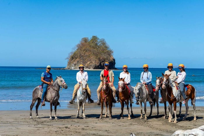 Guanacaste: 3 spiagge e passeggiata a cavallo nella foresta secca