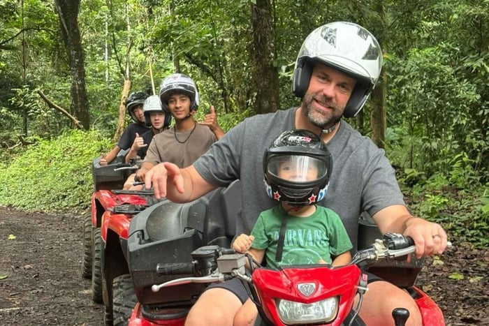 Jaco Beach: ATV 3 hours Tour with Waterfall Swim