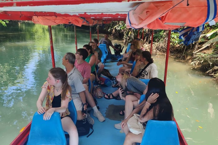 Monkey boat tour