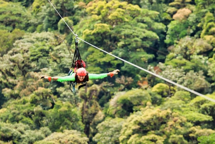Monteverde: Zip Line, Bridges, and Butterfly Garden Tour