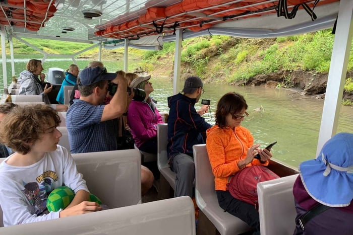 La Fortuna de Arenal: Över sjön till Monteverde