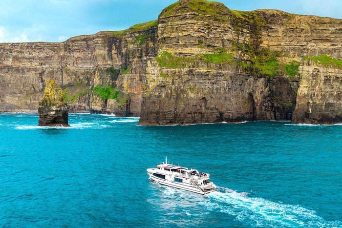 From Doolin: Cliffs of Moher Boat Tour